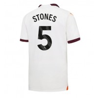Muški Nogometni Dres Manchester City John Stones #5 Gostujuci 2023-24 Kratak Rukav